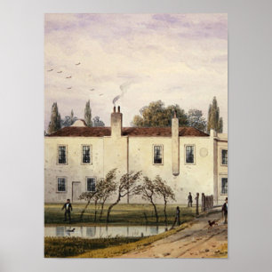 Ansicht von Kopenhagen-Haus, 1853 Poster