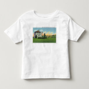 Ansicht von Korpsde Garde im alten französischen Kleinkind T-shirt