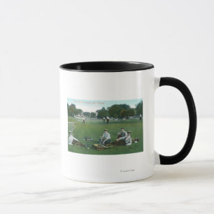 Ansicht von Lincoln Park Tennis GroundsChicago, IL Tasse