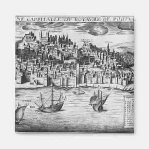 Ansicht von Lissabon Magnet