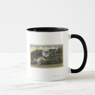 Ansicht von Loretta Youngs Wohnsitz Tasse