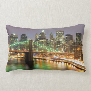 Ansicht von Lower Manhattan und von Lendenkissen