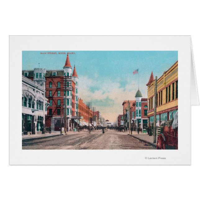 Ansicht von Main StreetBoise, ID (Vorderseite (Horizontal))