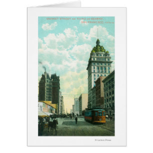 Ansicht von Markt-St. nahe 3. und von Kearny