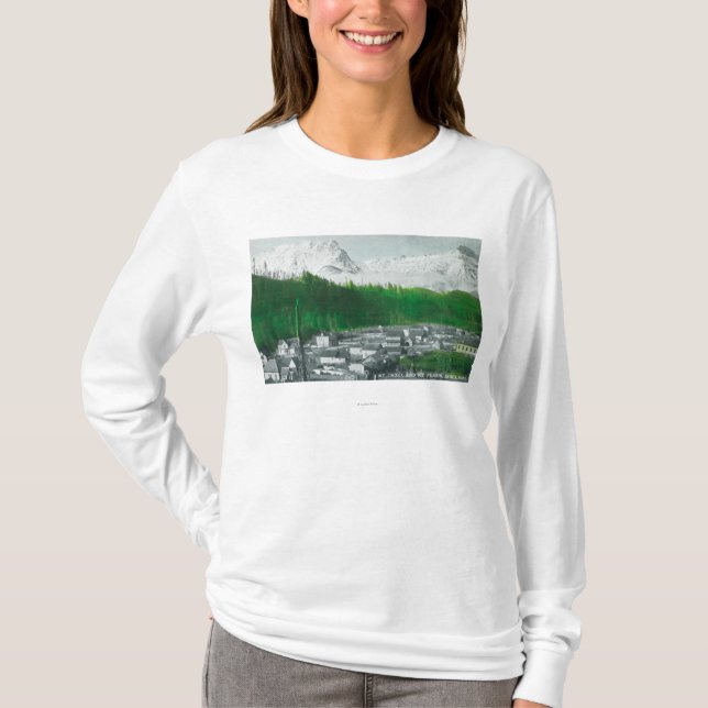 Ansicht von Mt-Index und von Mt Persis T-Shirt (Vorderseite)