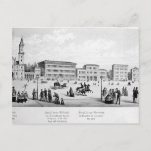 Ansicht von München, 1869 Postkarte