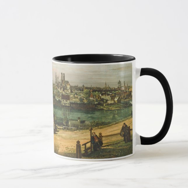 Ansicht von München, C. 1761 (Öl auf Leinwand) Tasse (Rechts)