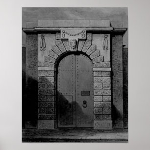 Ansicht von Newgate Poster