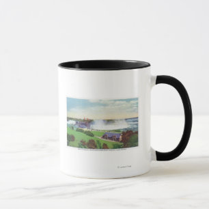 Ansicht von Niagara Falls von Oakes Antrieb Tasse