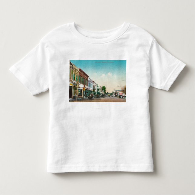 Ansicht von OstStreetHealdsburg, CA Kleinkind T-shirt (Vorderseite)