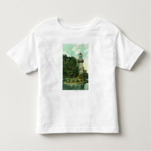 Ansicht von Palmer Park LighthouseDetroit, MI Kleinkind T-shirt