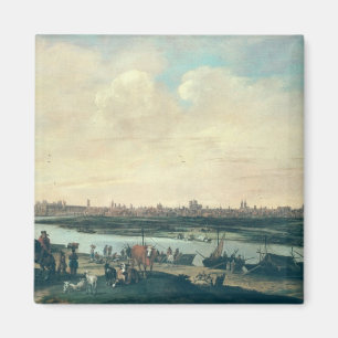 Ansicht von Paris Magnet