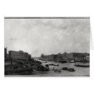 Ansicht von Paris vom Pont-Neuf, c.1800