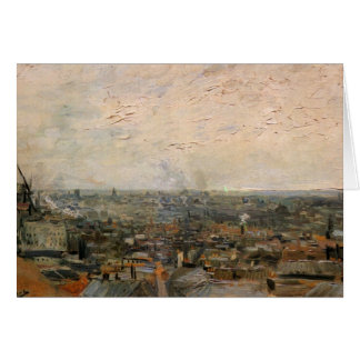 Ansicht von Paris von Montmarte durch Vincent van