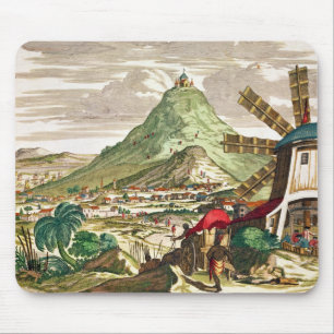 Ansicht von Potosi in Bolivien Mousepad