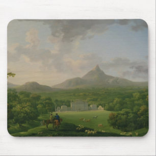 Ansicht von Powerscourt, Landkreis Wicklow, Mousepad