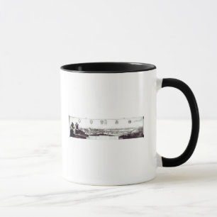 Ansicht von Prag, 1649 Tasse