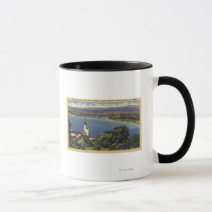 Ansicht von Redondo u. Hermosa Stränden Tasse