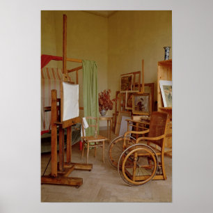 Ansicht von Renoirs Studio, ab 1907 verwendet Poster