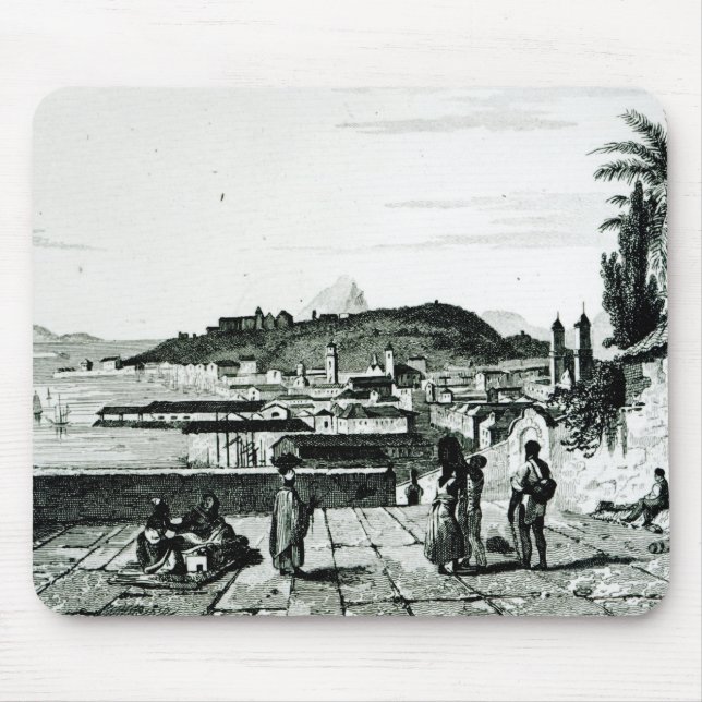 Ansicht von Rio de Janeiro von der Kirche Mousepad (Vorne)