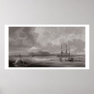 Ansicht von Riode Manila (Lithographie) Poster