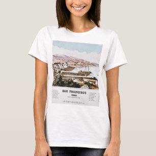 Ansicht von San Francisco, 1849 T-Shirt