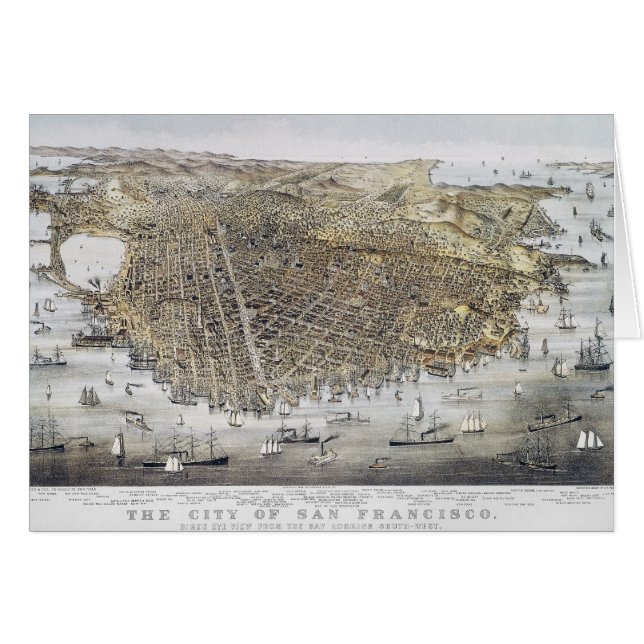 Ansicht von San Francisco, 1878 (Vorderseite (Horizontal))