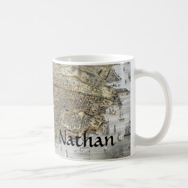 Ansicht von San Francisco, 1878 Tasse (Rechts)