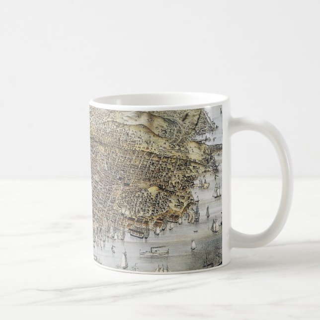 Ansicht von San Francisco, 1878 Tasse (Rechts)
