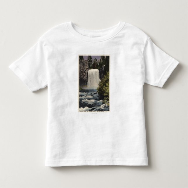 Ansicht von San Joaquin River u. Regenbogen-Fällen Kleinkind T-shirt (Vorderseite)