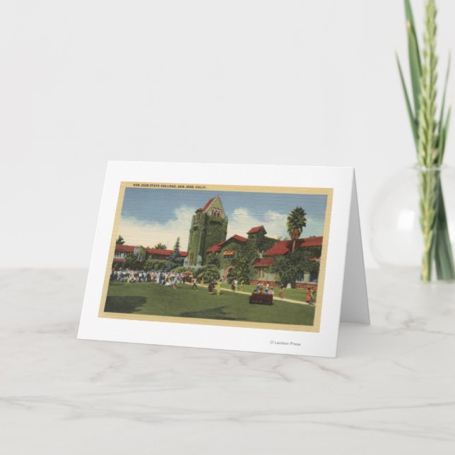 Ansicht von San- JoseStaats-Uni-Campus Karte (Vorderseite)
