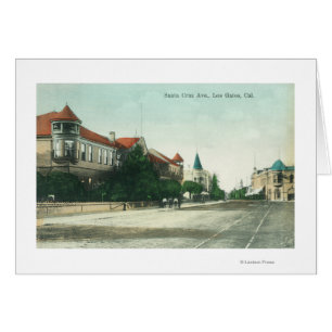 Ansicht von Santa Cruz AvenueLos Gatos, CA