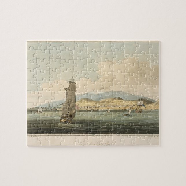 Ansicht von Santa Cruz, überziehen 3 von 'einer Puzzle (Horizontal)