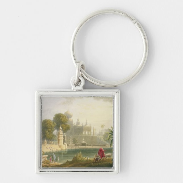 Ansicht von Sassoor im Deccan, von Volumen II von Schlüsselanhänger (Vorne)