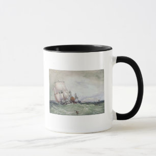 Ansicht von Scarborough, mit einem Bergmann-Brigg Tasse
