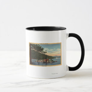 Ansicht von Schatz-Insel Tasse