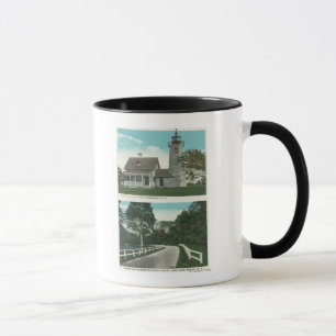 Ansicht von See Champlain Leuchtturm Tasse