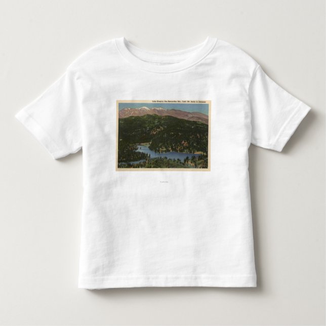 Ansicht von See Gregory u. San Bernardino Kleinkind T-shirt (Vorderseite)
