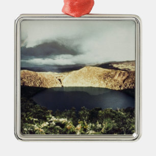 Ansicht von See Guatavita Silbernes Ornament