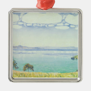Ansicht von See Leman von Chexbres, 1905 Ornament Aus Metall