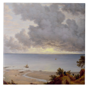 Ansicht von Shanklin, Insel von Wight, c.1827 (Öl Fliese