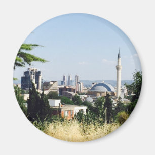 Ansicht von Skopje Magnet