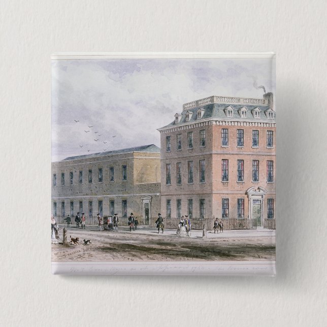 Ansicht von Soho Quadrat und von Carlisle-Haus Button (Vorderseite)