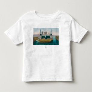 Ansicht von SP-Fähre Solano im Dock Kleinkind T-shirt