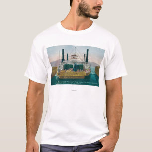 Ansicht von SP-Fähre Solano im Dock T-Shirt