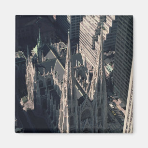 Ansicht von St Patrick Kathedrale Magnet