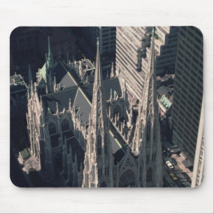 Ansicht von St Patrick Kathedrale Mousepad