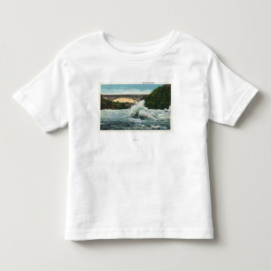 Ansicht von StrudelRapids Brücke und Strudel Kleinkind T-shirt