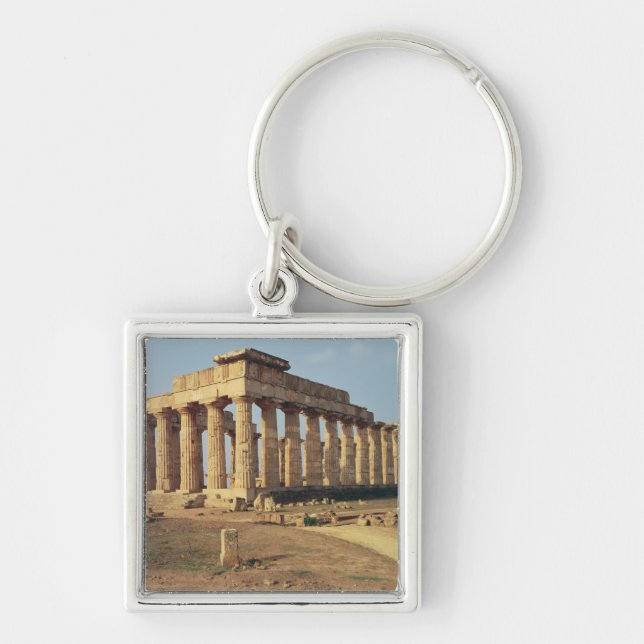 Ansicht von Tempel E, c.490-480 BC Schlüsselanhänger (Vorne)
