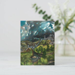 Ansicht von Toledo   El Greco   Postkarte